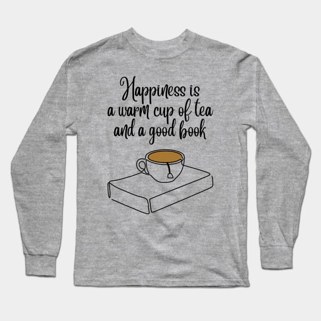 Tea and Books Long Sleeve T-Shirt by Geeks With Sundries